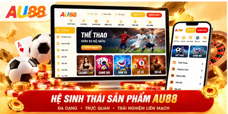 Hệ sinh thái sản phẩm hot AU88